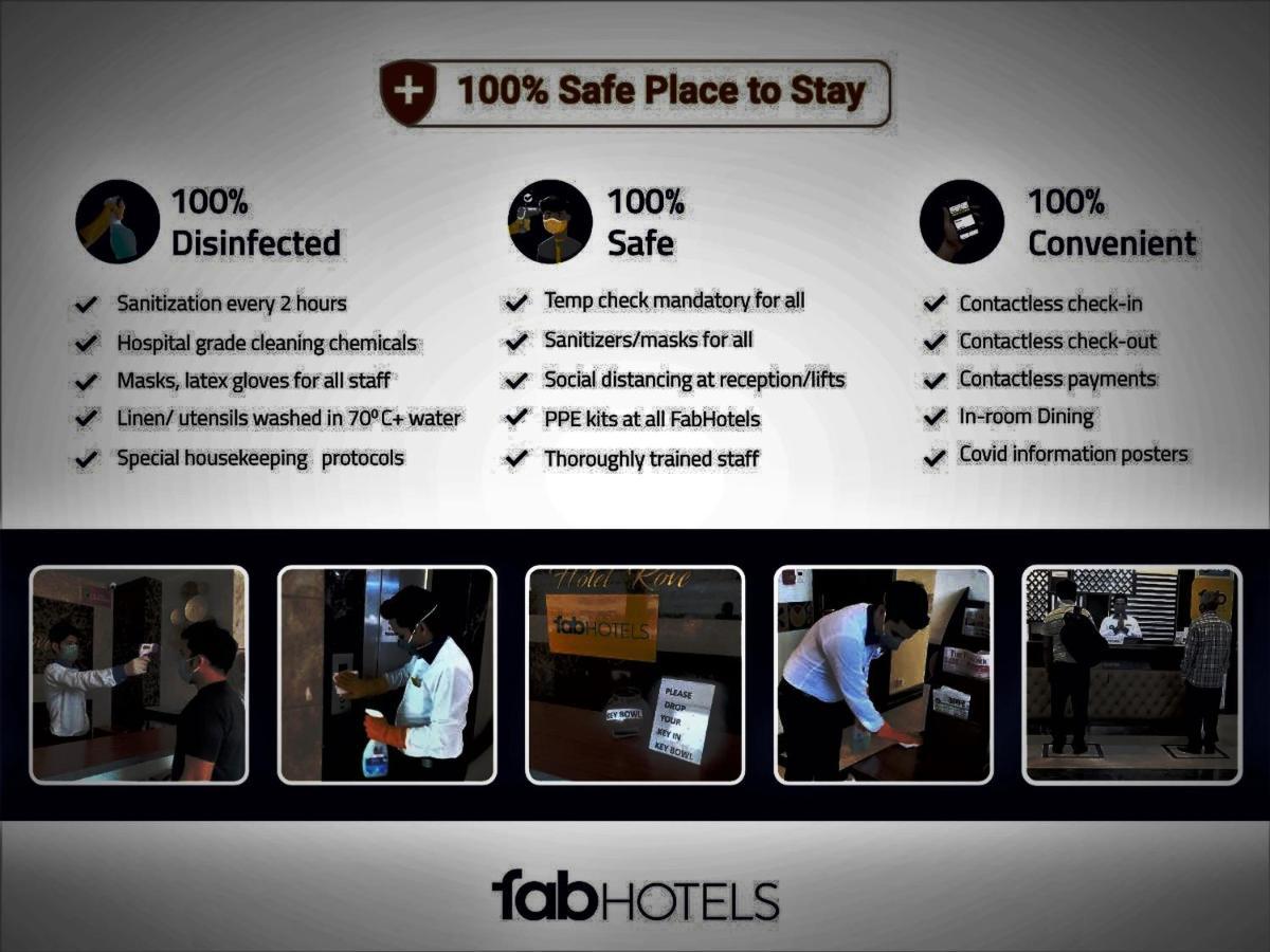Fabhotel Swess Grand Agra  Eksteriør billede